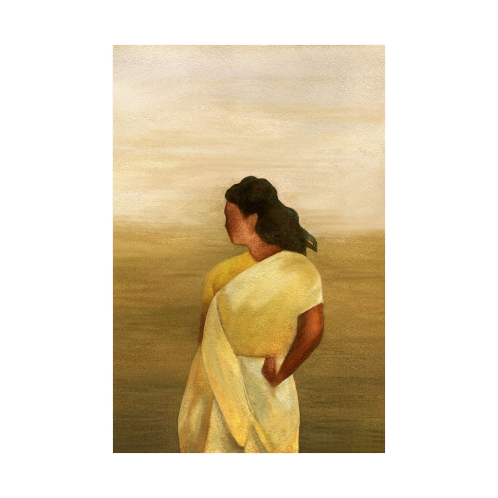 Golden Hour Drape Poster