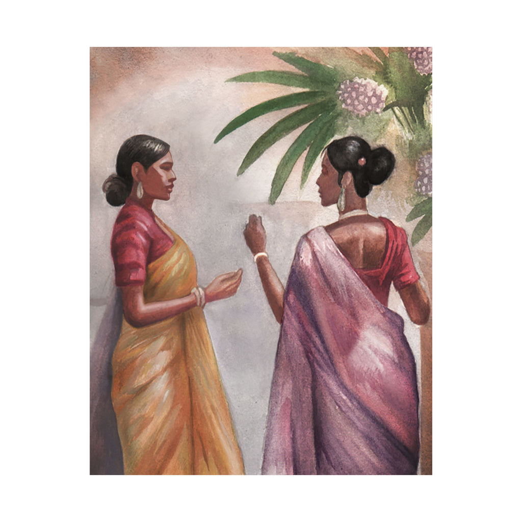 A Moment in the Garden Poster