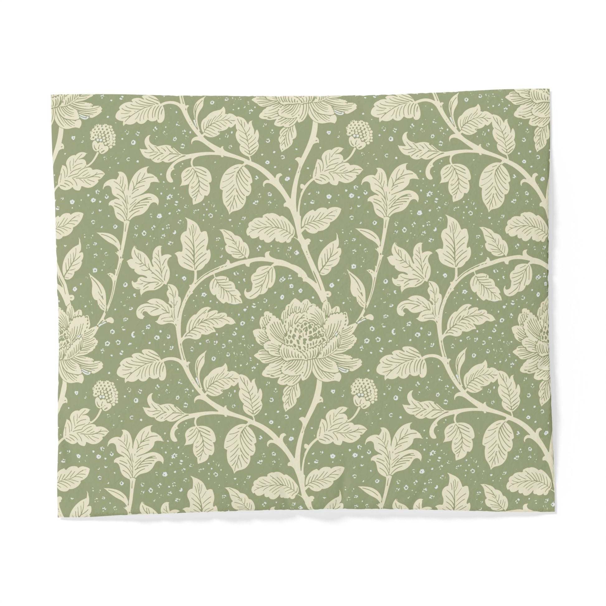 Sage Cotton Duvet Cover