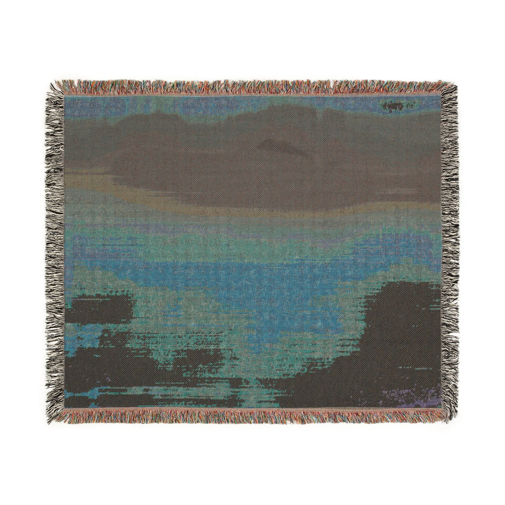 Dusk in Jaipur Woven Blanket