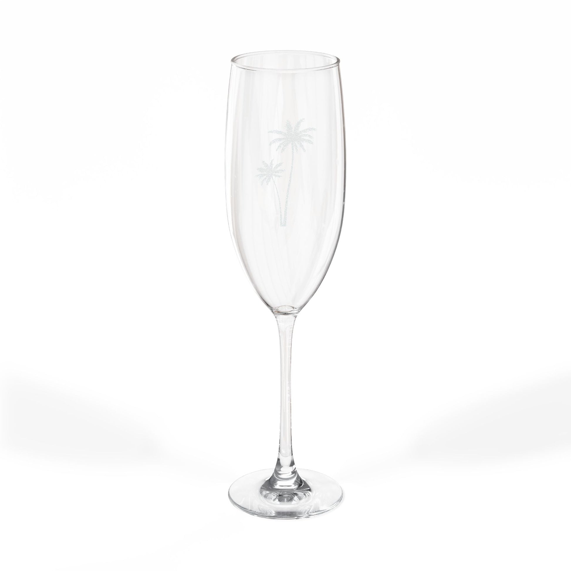 Palm Champagne Glass