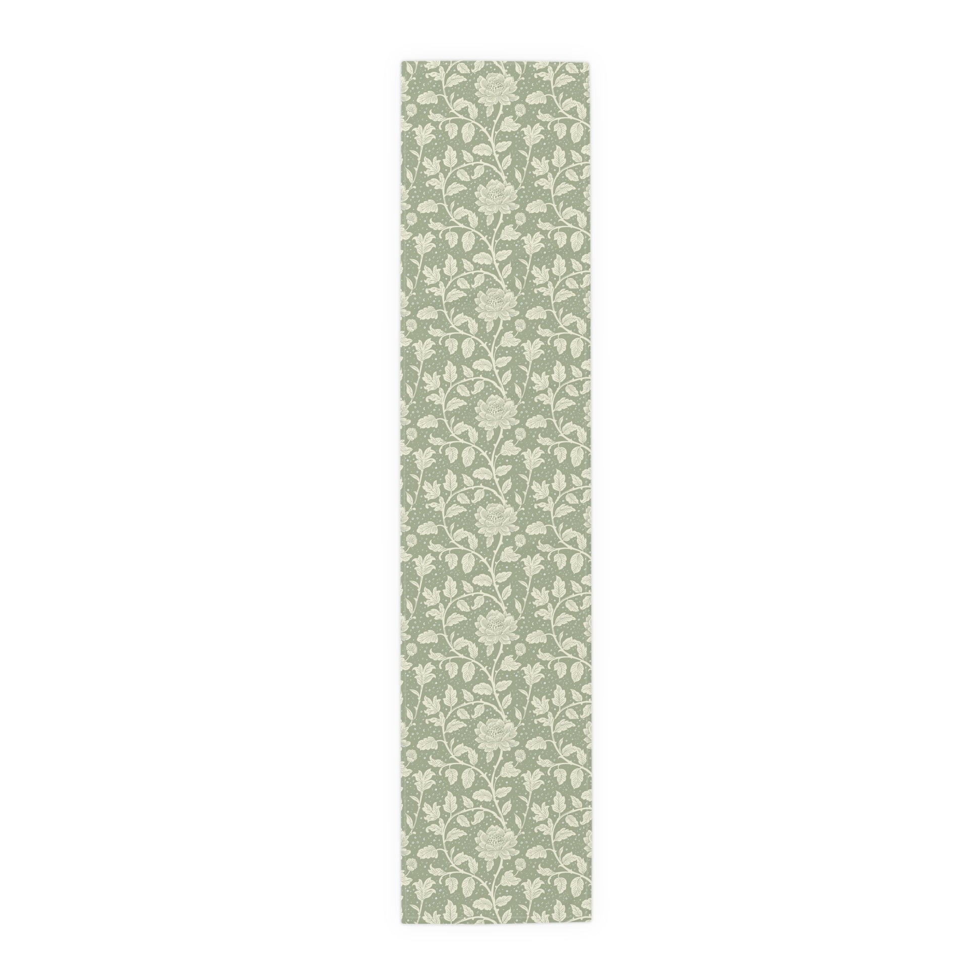 Sage Cotton Table Runner