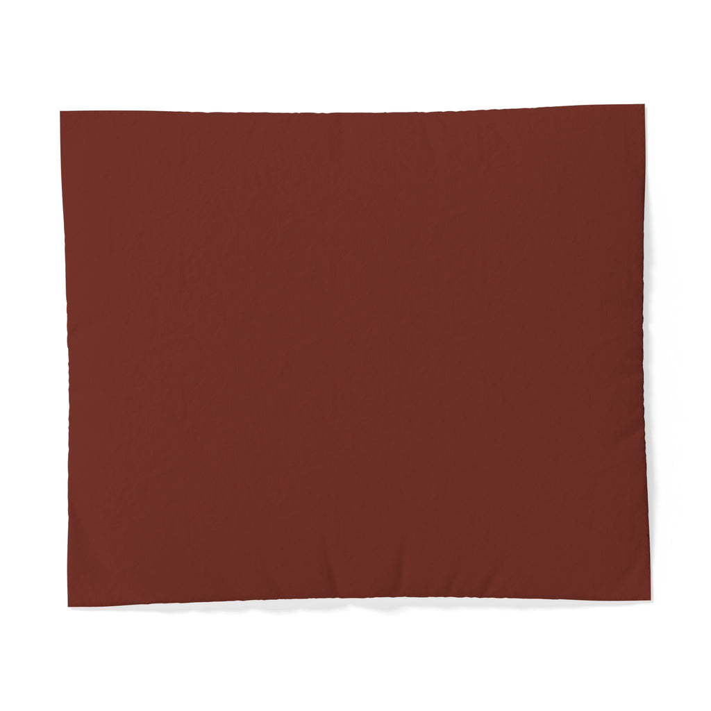 Maroon Cotton Duvet Cover
