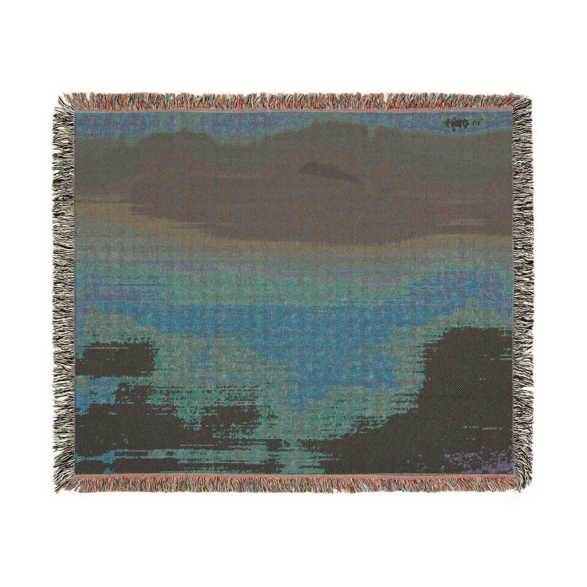 Dusk in Jaipur Woven Blanket