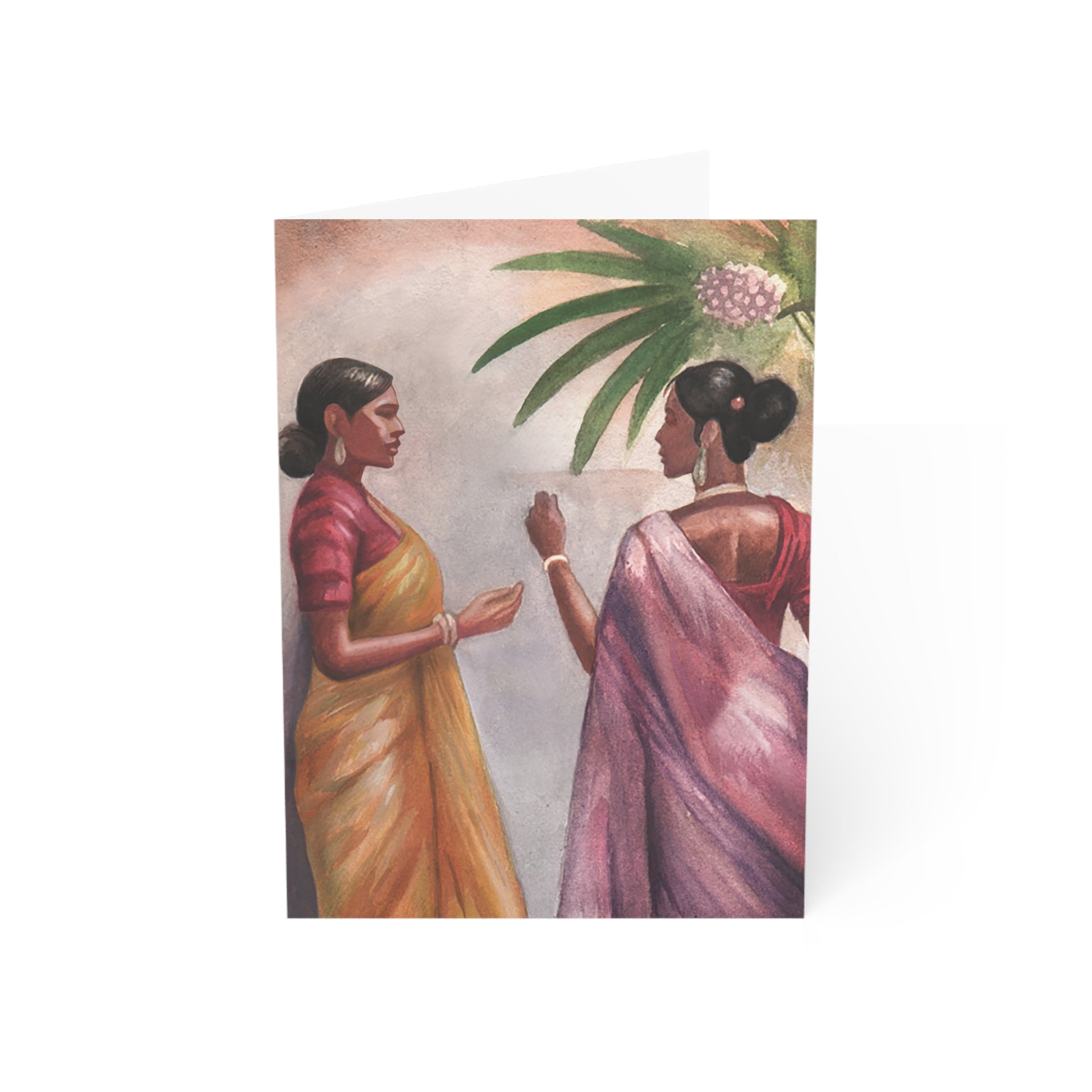 A Moment in the Garden Greeting Cards