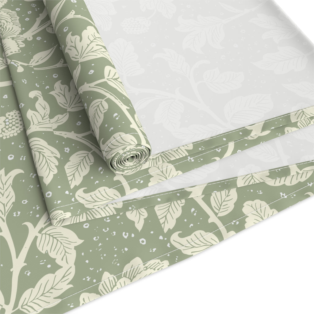 Sage Cotton Table Runner