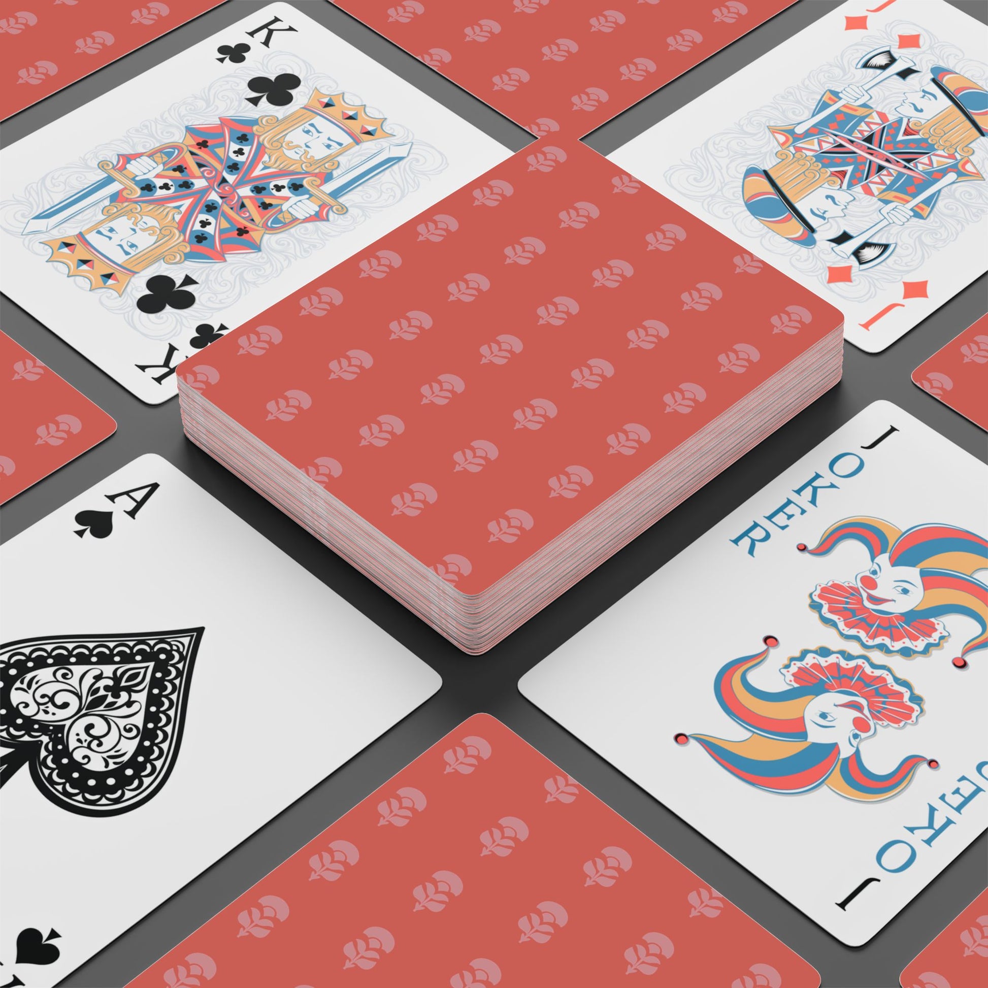 Block Print Playing Cards