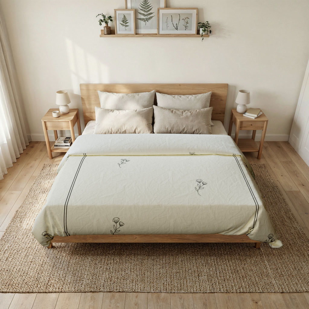 Petals Cotton Duvet Cover