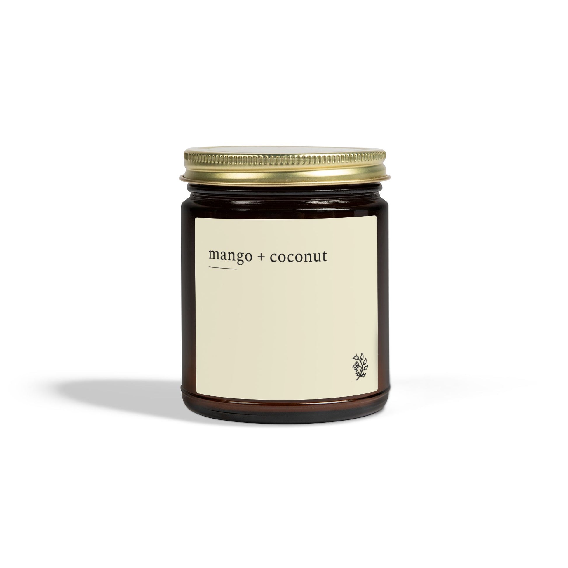 Mango & Coconut Scented Candle (4oz & 9oz)