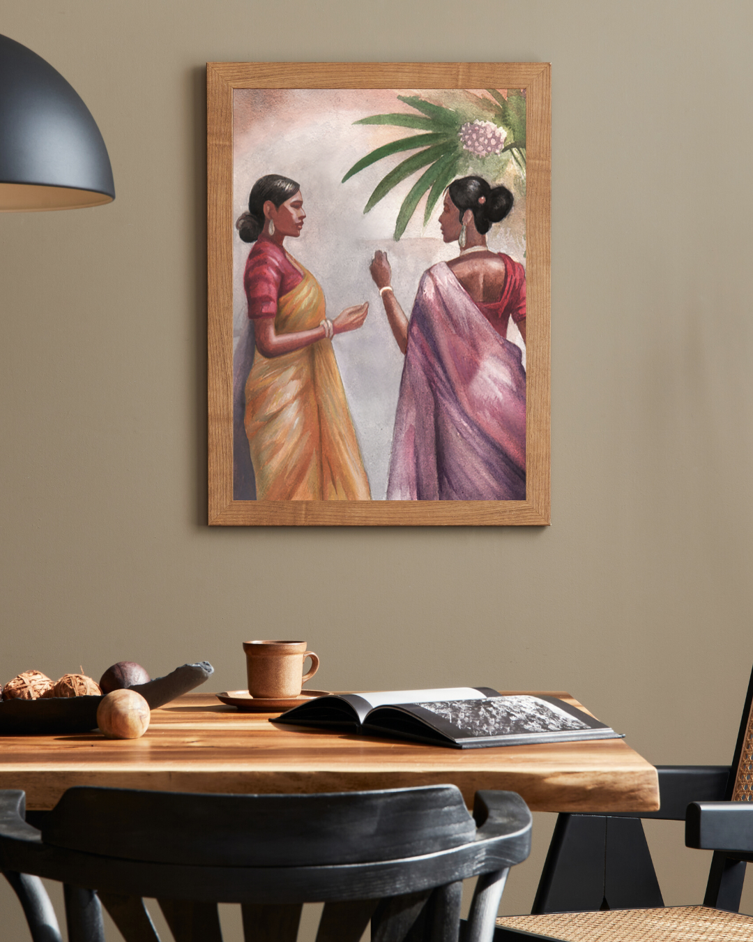 A Moment in the Garden Poster