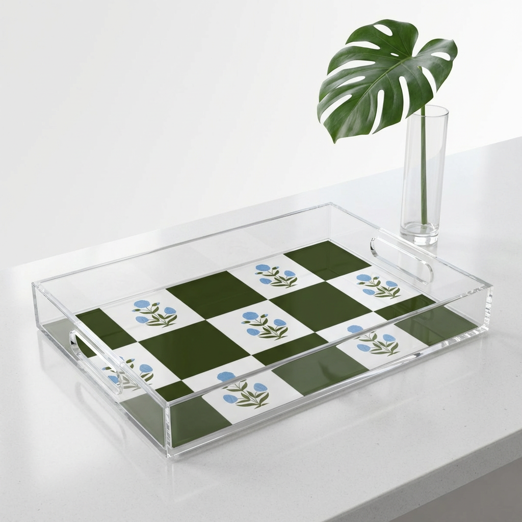 Checkerboard Tray