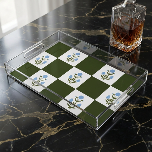 Checkerboard Tray