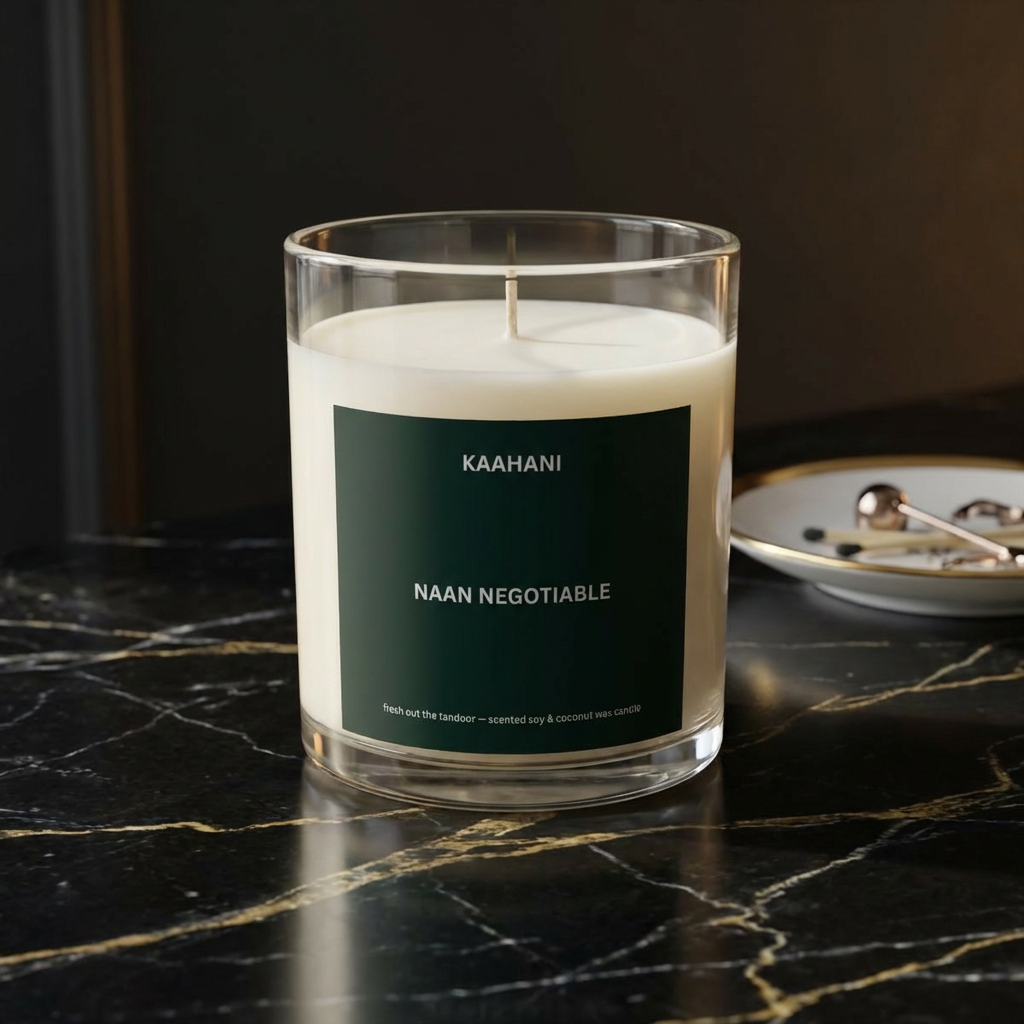 Naan Negotiable Candle