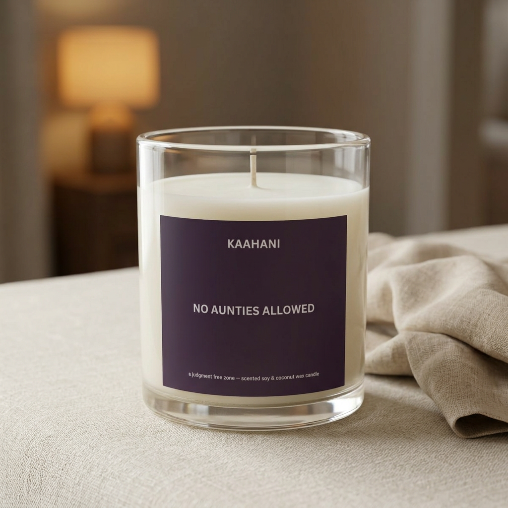 No Aunties Allowed Candle
