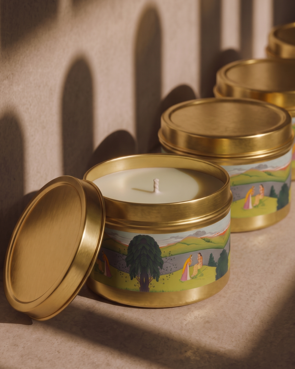 Pahari Tin Candle