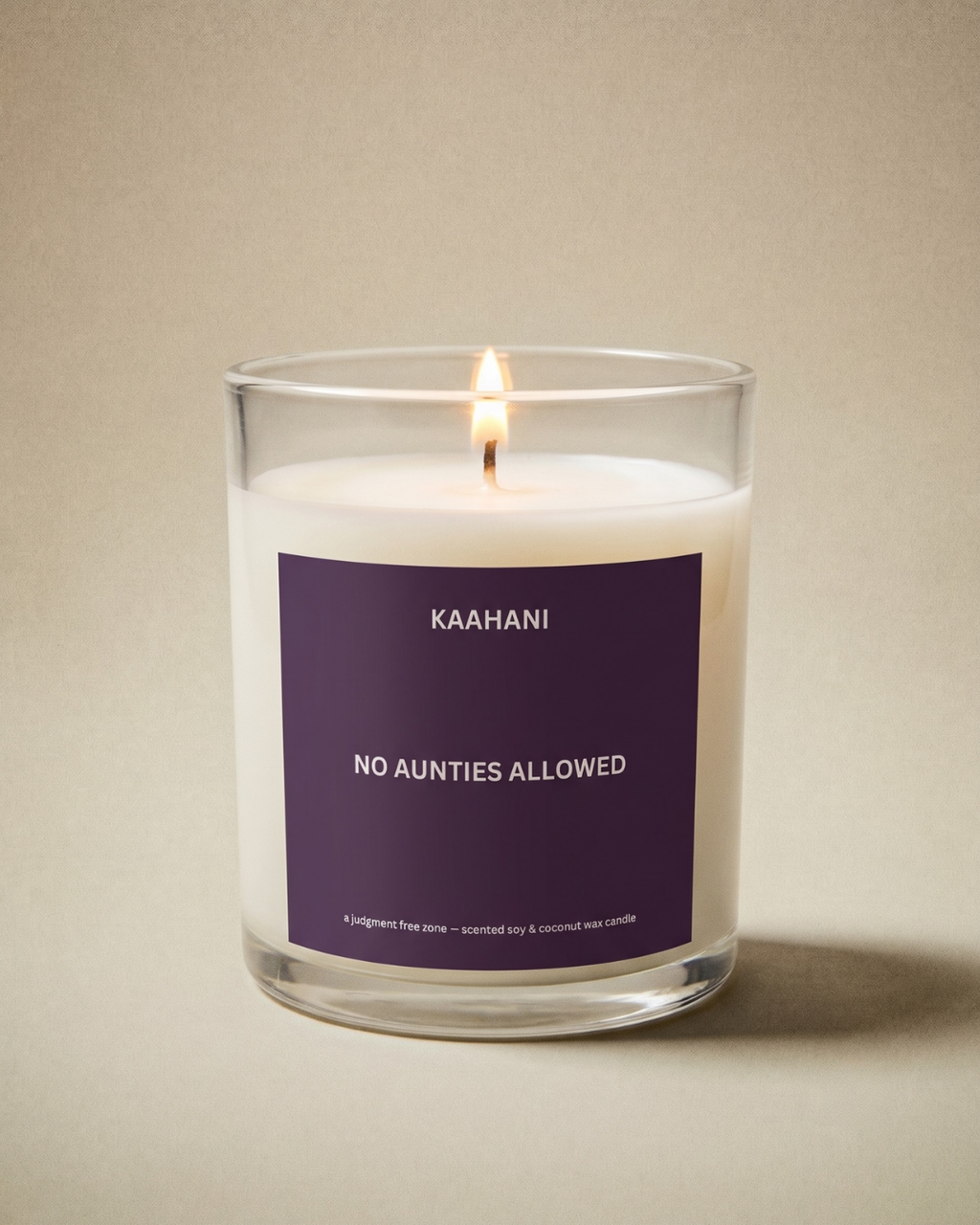 No Aunties Allowed Candle