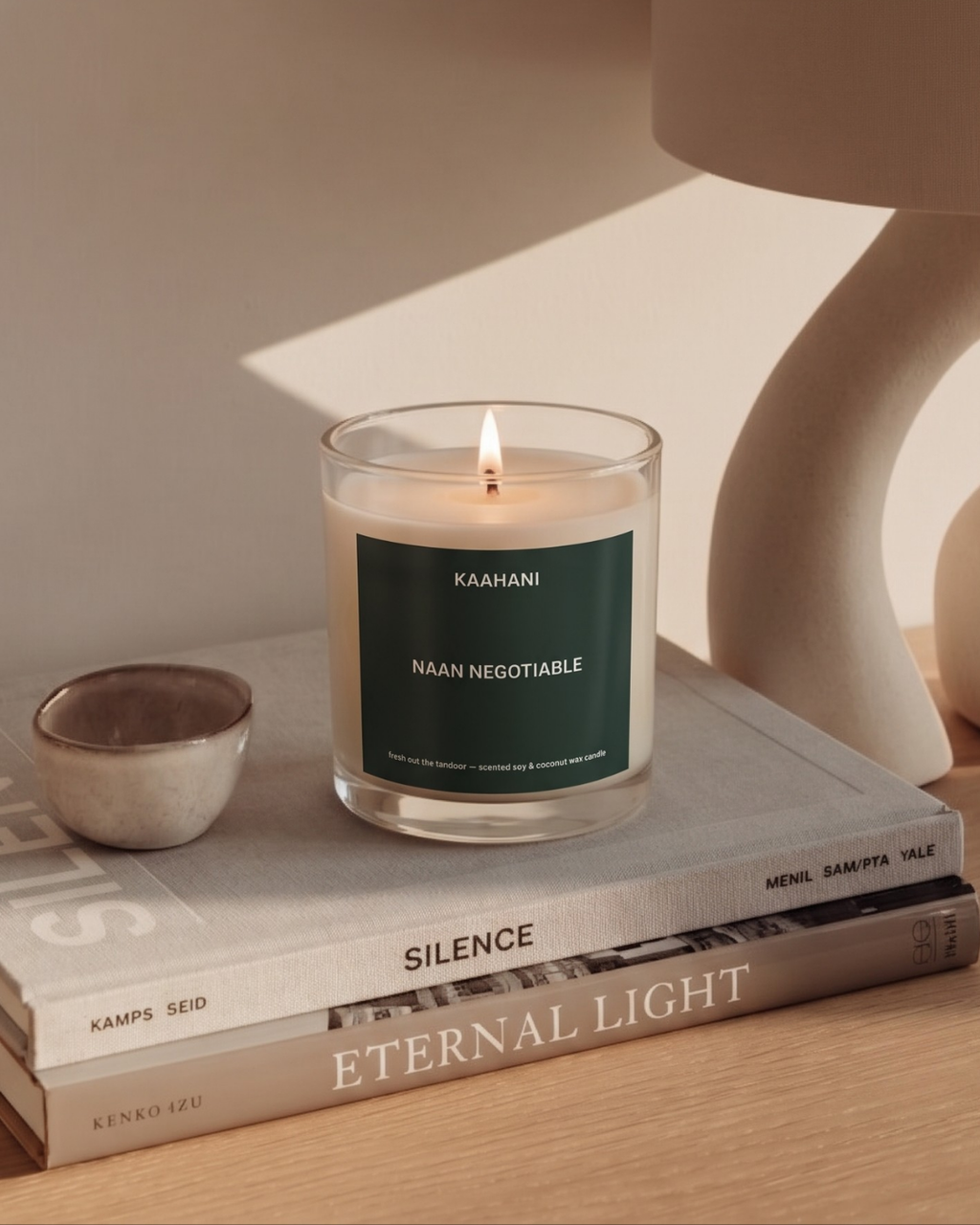 Naan Negotiable Candle