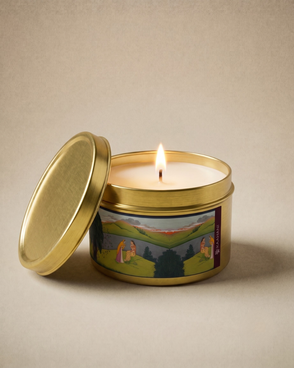Pahari Tin Candle