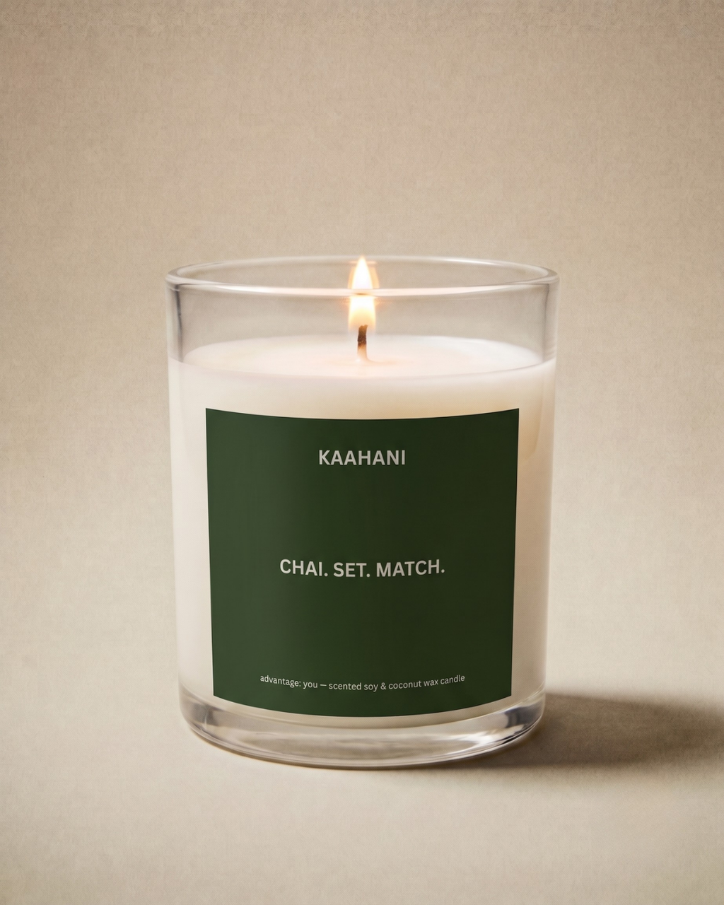 Chai Set Match Candle