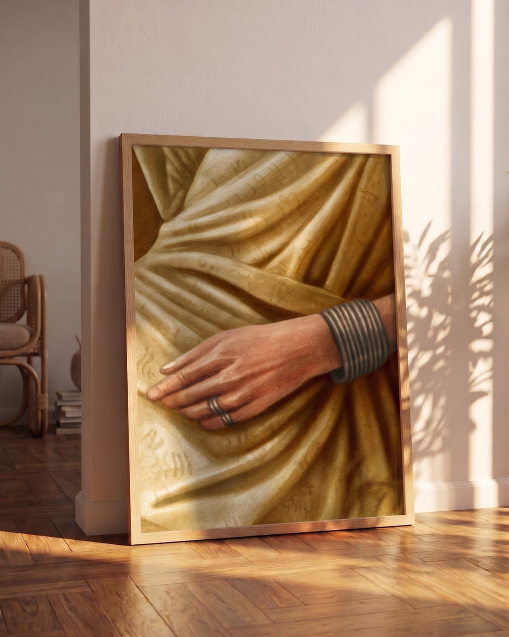 Sari Draping Poster