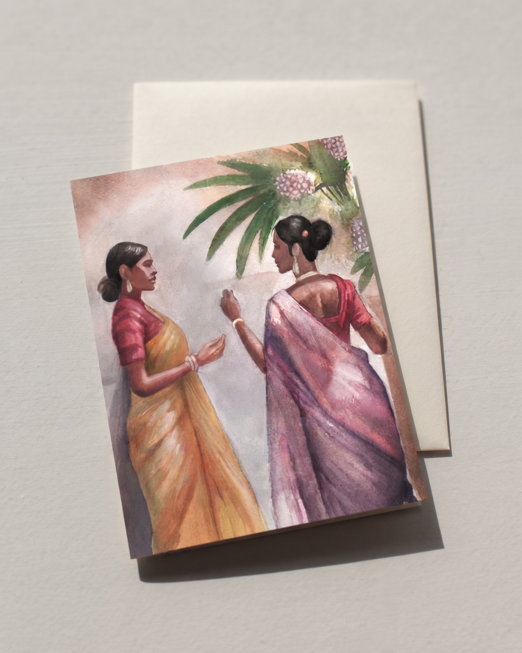 A Moment in the Garden Greeting Cards