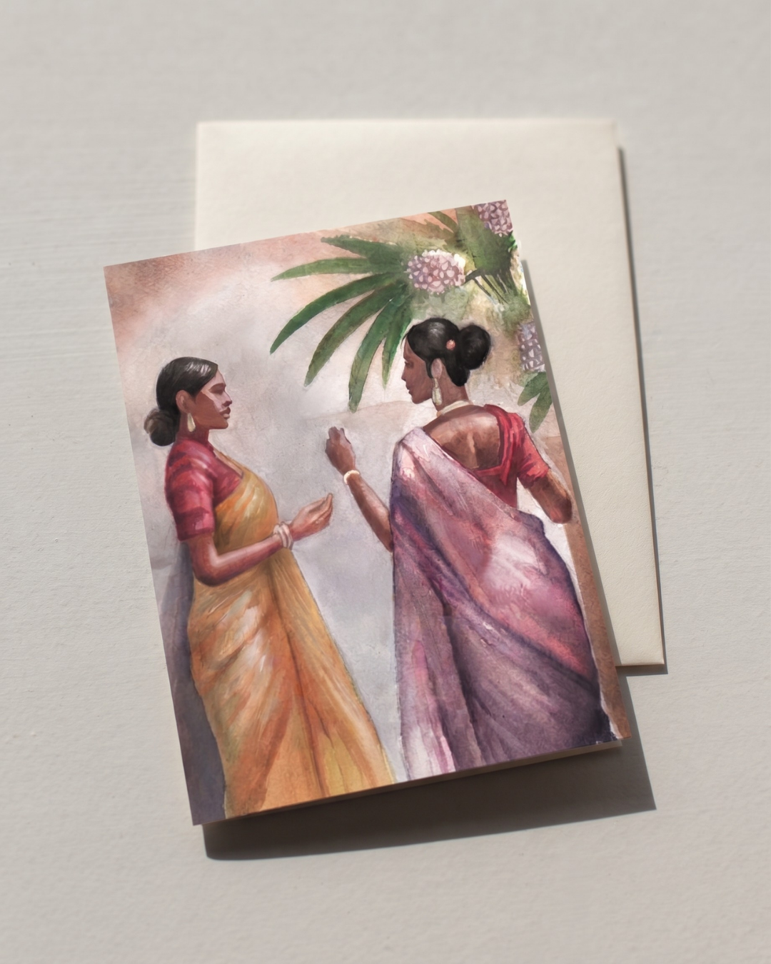 A Moment in the Garden Greeting Cards