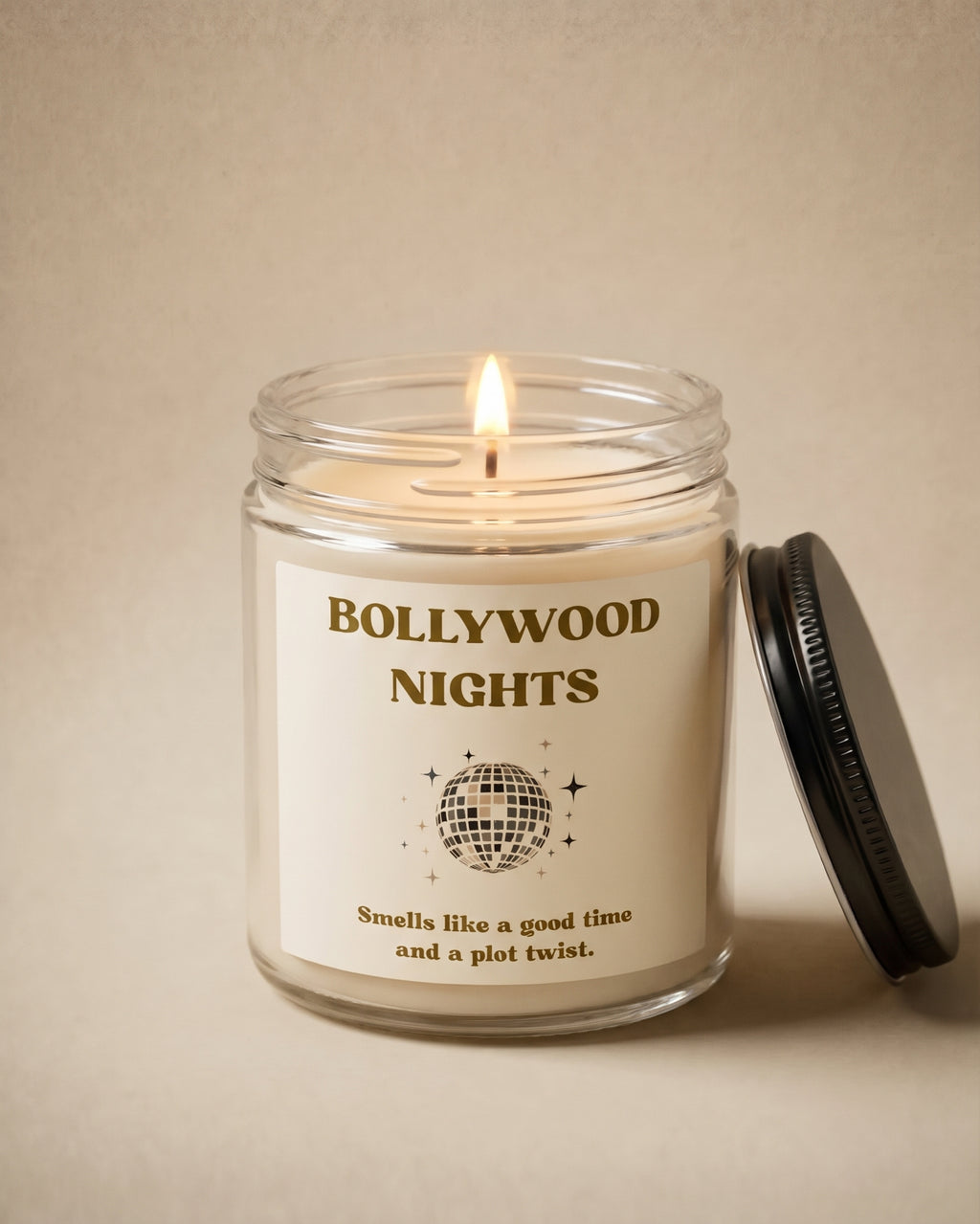 Aunty Approved & Bollywood Nights 2-Piece Candle Set