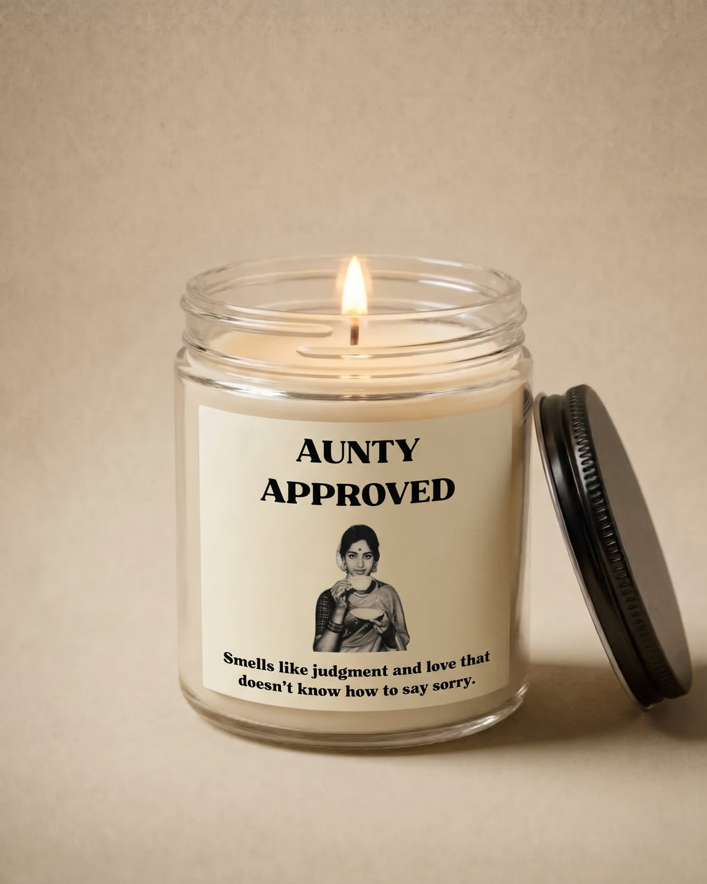 Aunty Approved & Bollywood Nights 2-Piece Candle Set