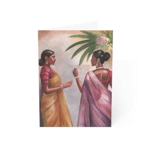 A Moment in the Garden Greeting Cards