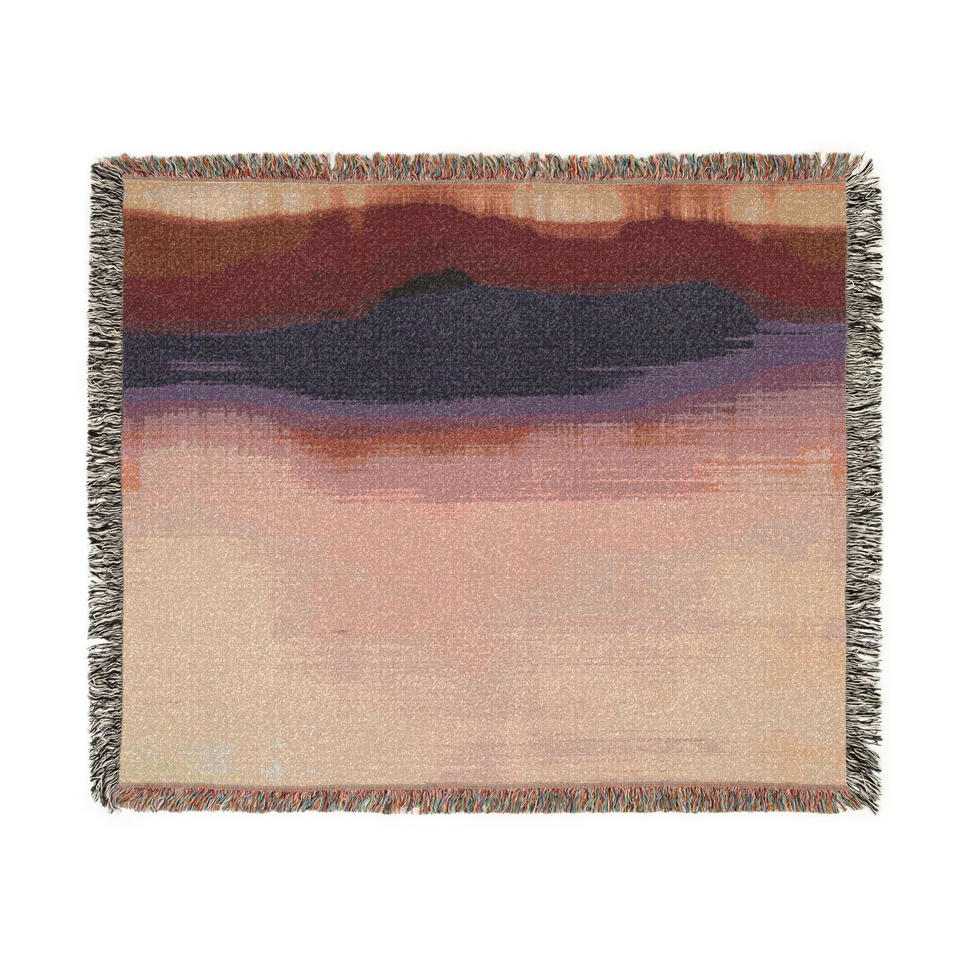 Dusk in Jaipur Woven Blanket