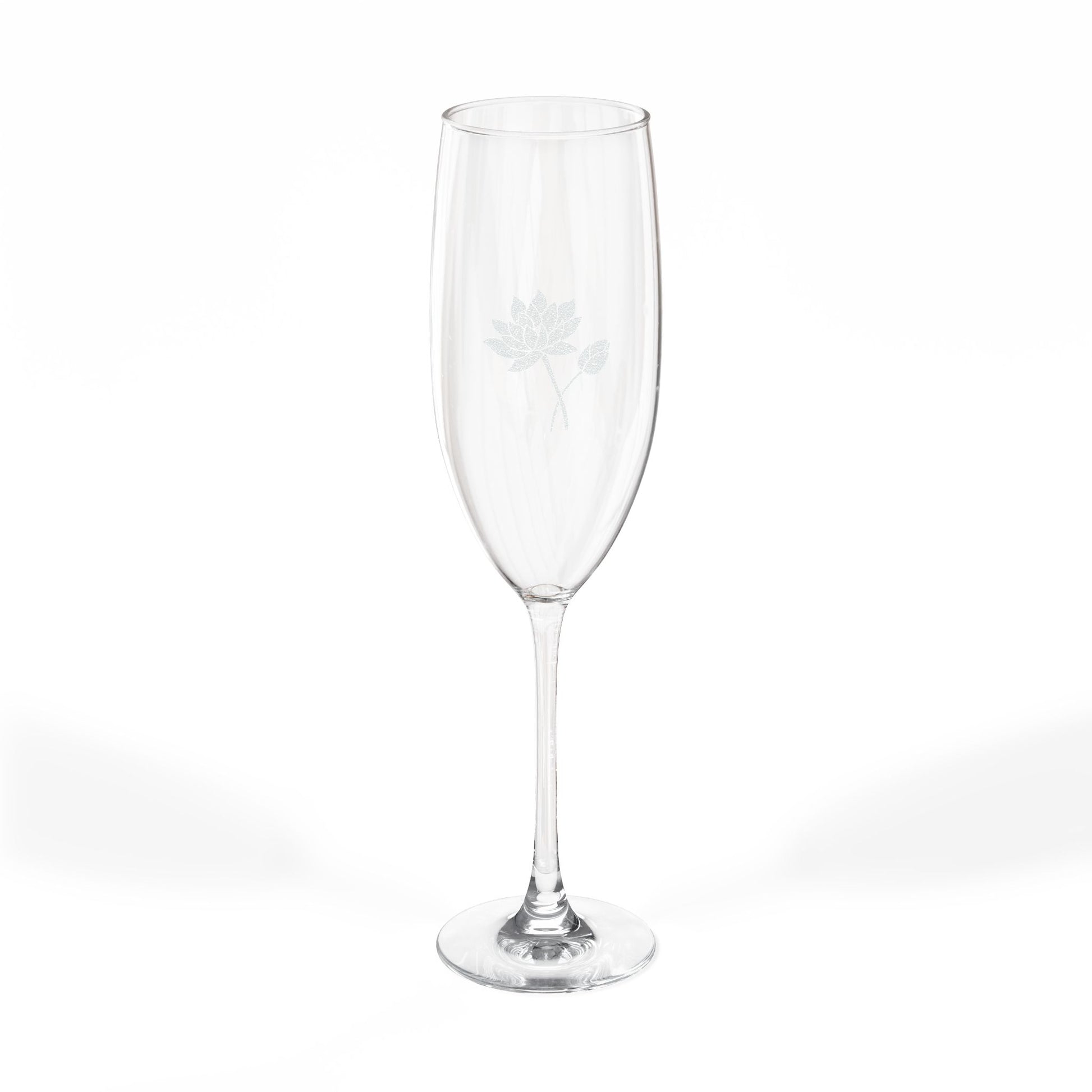 Lotus Champagne Glass