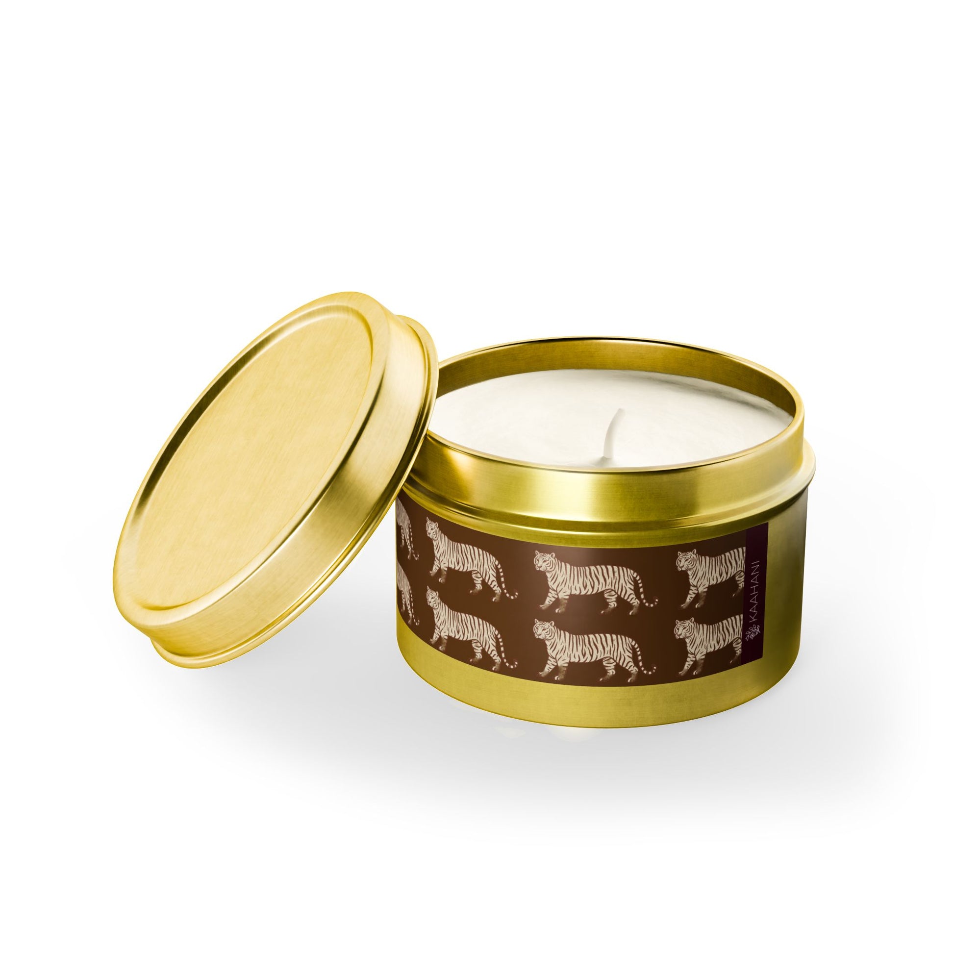 Tiger Tin Candle