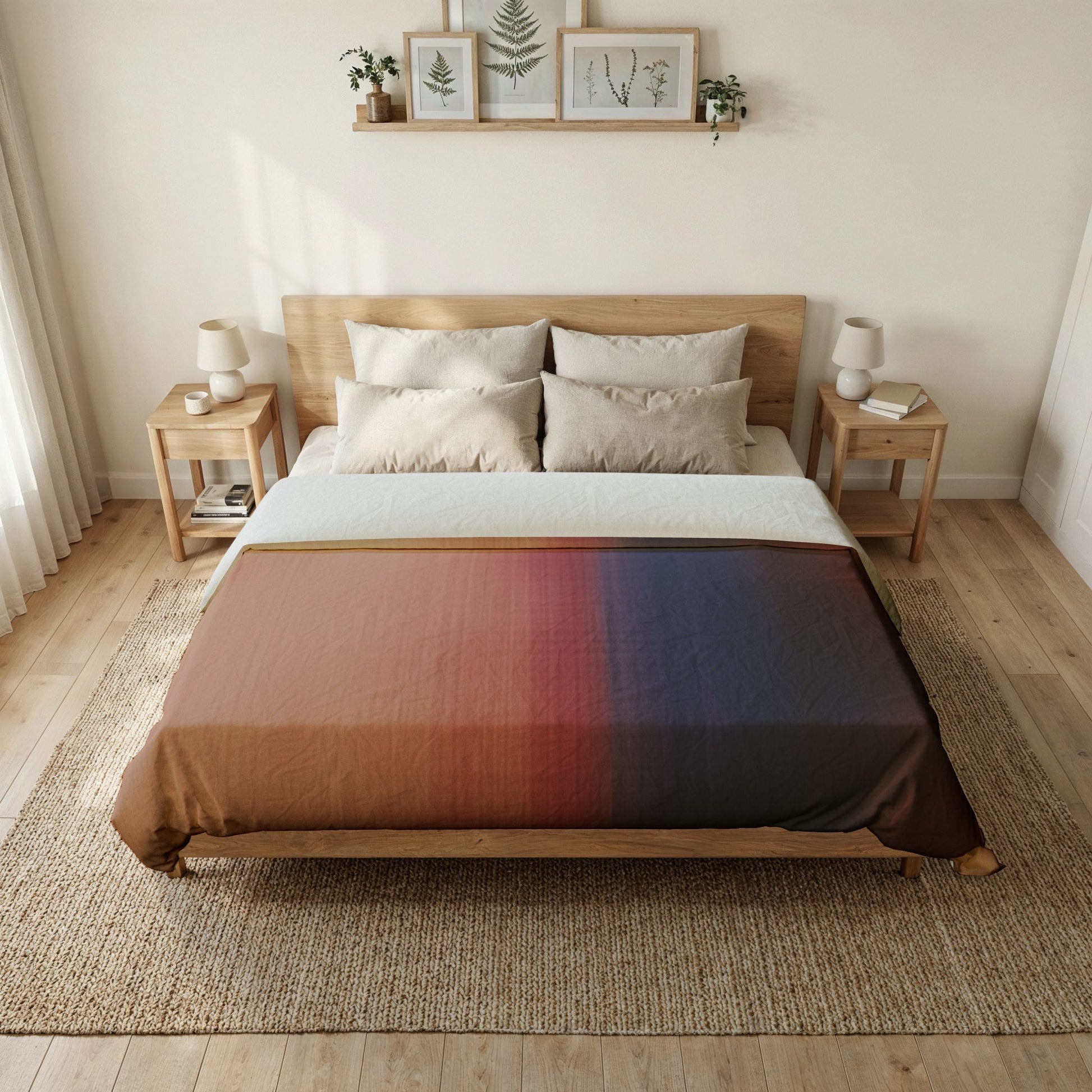 Dusk in Jaipur Cotton Duvet Cover