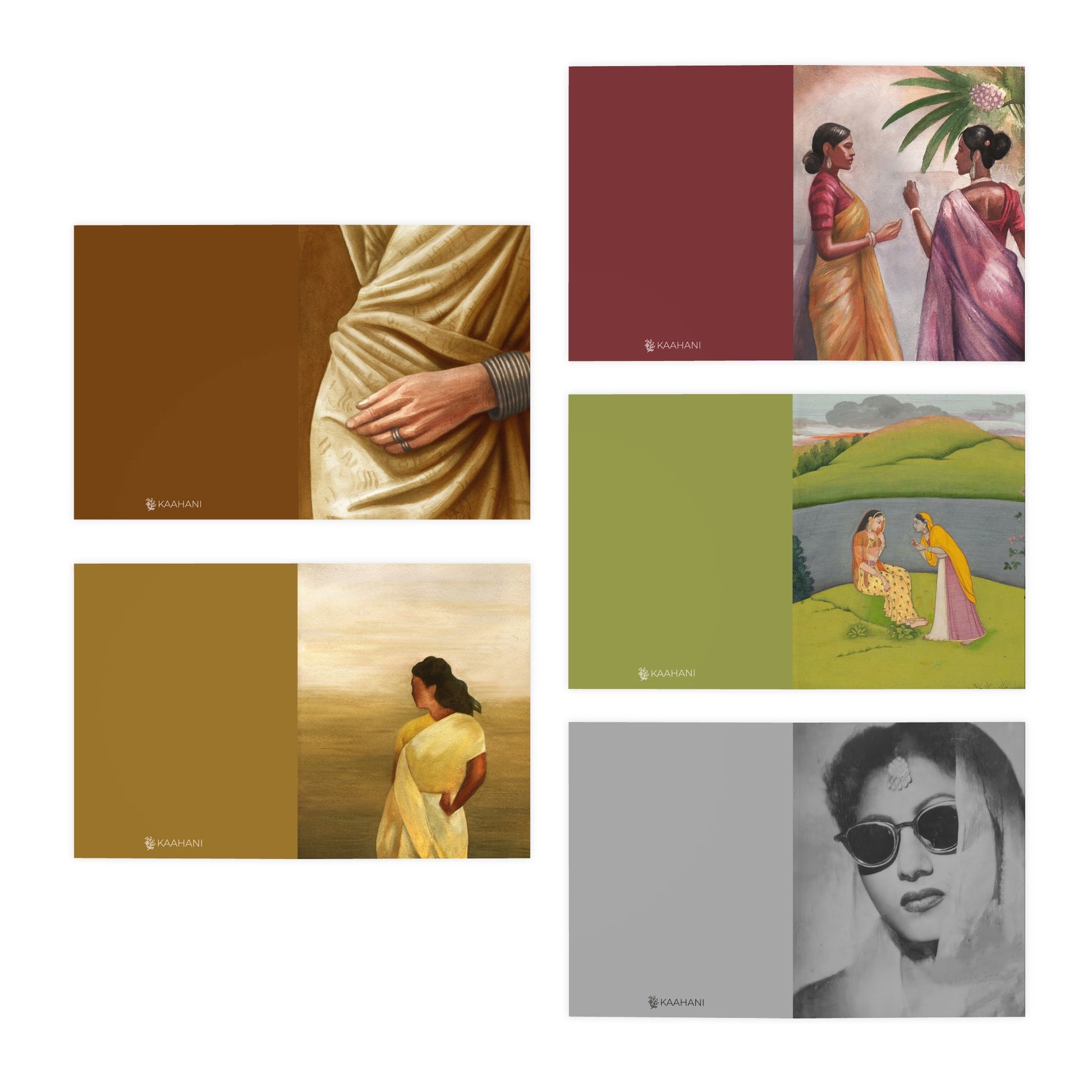 Kaahani Greeting Cards (5-Pack)