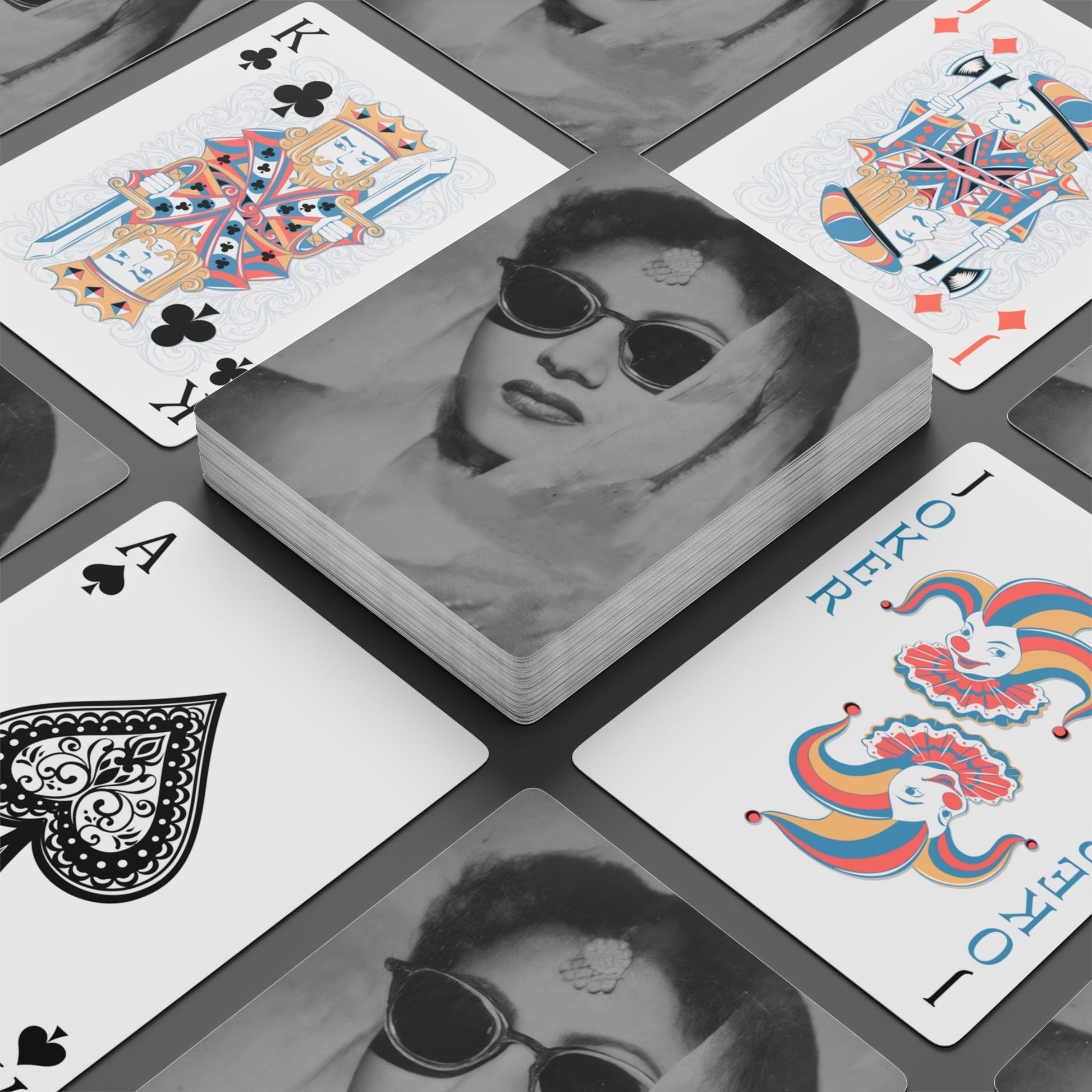 Vintage Bollywood Playing Cards